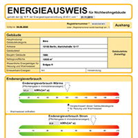 Energieausweis Alarichstraße Berlin